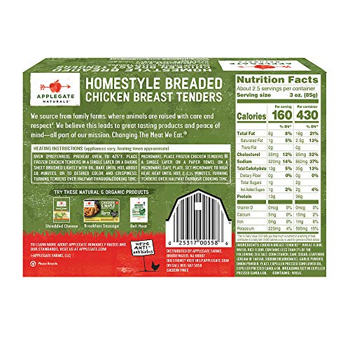 1 Applegate+Natural+Homestyle+Chicken+Tenders