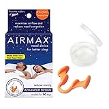 AIRMAX Nasal Dilator for Better Sleep  Medium  Orange