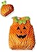 Mud Pie Baby Halloween Costume Unisex, Pumpkin, 0-18 MOS