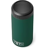YETI Rambler 12 oz. Colster Slim Can Insulator for the Slim Hard Seltzer Cans, (NO CAN INSERT) Black Forest Green