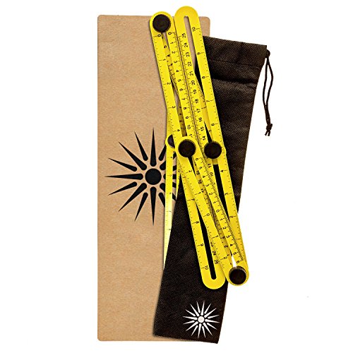 Angleizer template tool, multi-angle measuring ruler, m…