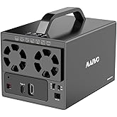 MAIWO USB-C 4 Bay HDD RAID Enclosure for 2.5" 3.5" SATA Drive with Cooling Fan, USB A-C 3.1 & C-C Cable Included, Supports Raid Normal,0,3,5,1/10,Clone/Large(jbod) & 96TB Capacity, DAS(NOT NAS)