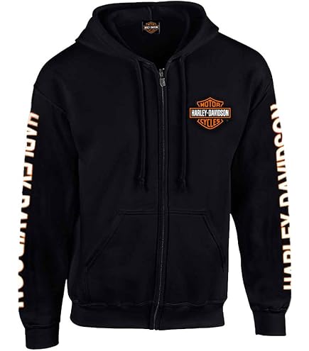 【新品】L•XLナイロンジャケット HARLEY-DAVIDSON Amazon.com: Harley-Davidson Men's Racing Colorblock Hoodie - 96506
