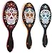 Wet Brush Original Detangler Hair Brush - Sugar Skulls Trio - Exclusive Ultra-soft IntelliFlex Bristles - Glide Through Tangles With Ease For All Hair Types - For Women, Men, Wet And Dry Hair