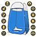 Leader Accessories Pop Up Shower Tent Dressing Changing Room Privacy Portable Camping Shelters 4' x 4' x 78
