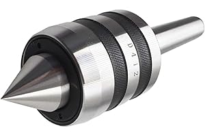 kimllier MT2 Live Tailstock Center Medium Duty 2MT Center MT for High Speed Turning CNC Work