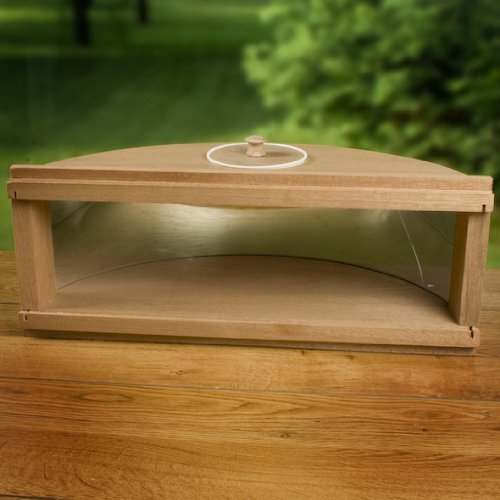 Coveside Panoramic In House Window Bird Feeder With Mirrored Panel