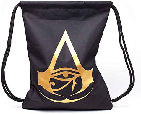 Assassins Creed Gym Bag Classic Logo Official Ps4 Xbox Black
