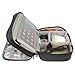 BUBM Double Layers Travel Gadget Organizer, Electronics Accessories Bag, Black