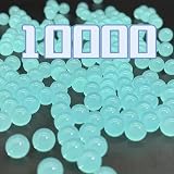 ATIL 10000pcs Gel Ball Ammo Refill for Electric Gun Blaster Turquoise Bluish view 2