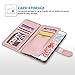 ULAK Compatible with iPhone 8 Plus/iPhone 7 Plus Wallet Case, PU Leather Flip Purse Cover with Credit Card Holders Wrist Strap TPU Skin Case for iPhone 7 Plus/8 Plus 5.5 inch (Rose Gold)