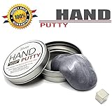 Magnetic 1.8 Ounce, For Finger, Hand Grip Strength Exercises - Extra Soft, Soft, Medium Firm Resistance - Theraputty for Occupational Physical Therapy, Thinking Stress.