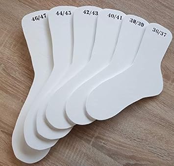 generisch Sockenbretter 36-47 weiß