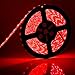 SUPERNIGHT Red LED Strip Lights Waterproof, 16.4ft 300leds Rope Lighting, Flexible Tape for TV, Boat, Vehicles, Cars, Dome, Room