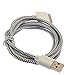 2m Heavy Duty Braided Strong USB Data Charger Cable for Iphone 4 4s 3g 3gs