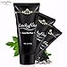 LuckyFine Blackhead Remover Mask, Peel Off Black Mask, Deeply Purifying Cleansing Black Head, Acne Treatment Oil Control 60g。