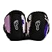 Nufoot Betsy Lou Women's Shoes, Foldable & Flexible Flats, Slipper Socks, Travel Slippers & Exercise Shoes, Dance Shoes, Yoga Socks, House Shoes, Indoor Slippers, Purple Flowers, X-Large