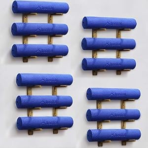 BEEMAT Yoga Mat Wall Storage Rack • Made from durable and sustainable bamboo • Wall Mounted [SELECT YOUR SIZE]