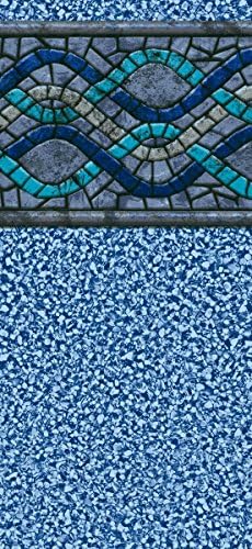 Pool Liner Above Ground Uni-Bead 30 Ft. Round x 48 in. H - GLI Aqualiner Liberty Tile Pattern - 34 ML Gauge - 25 Year Warranty - Made USA