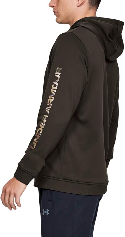 under armour men's hunt armour fleece hoodie