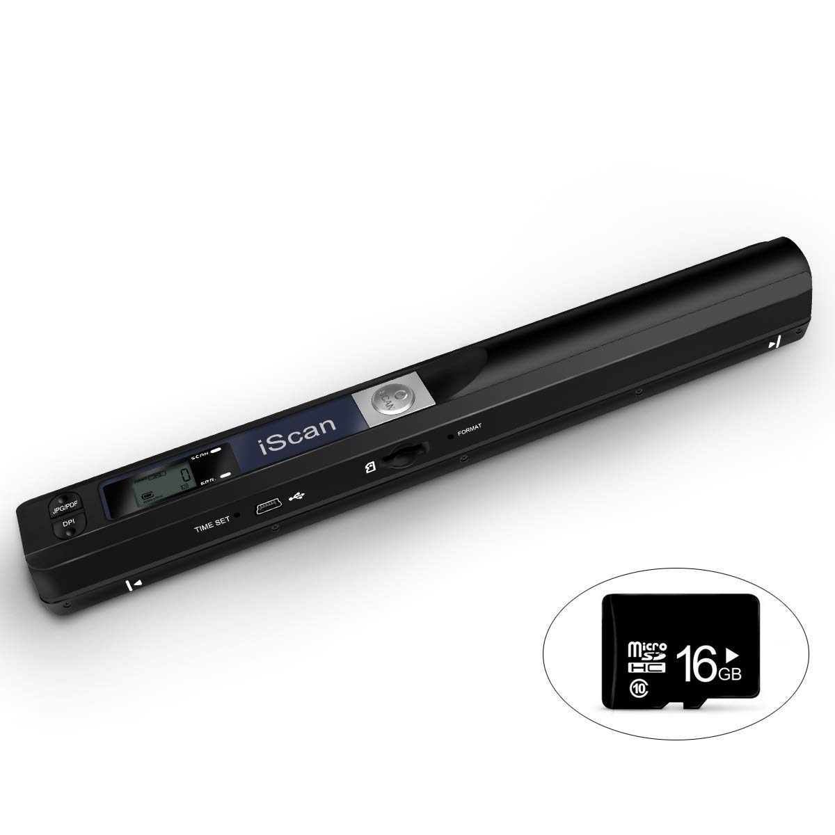 Portable Document Scanner, 900DPI Hand Held USB Image Amazon.in