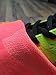 SLS3 Running Socks - Athletic Socks Women Low Cut - Running Socks Women No Show (S, 3-Pack Black/Pink)