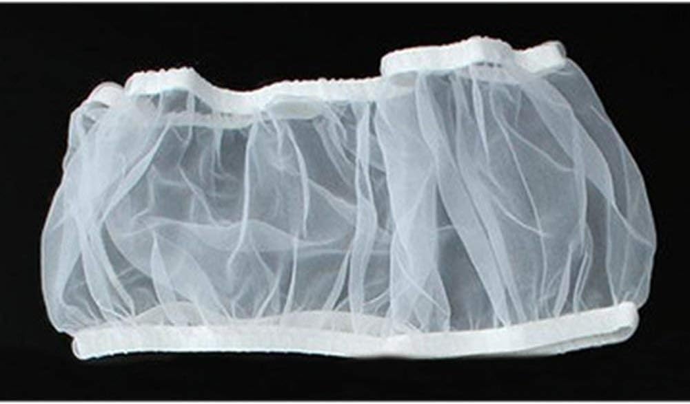 QPllRZZ Bird Cage Skirt Mesh Bird Cage Catcher Guard Net Cover Nylon Tidy Bird Cage Mesh Net Cover Skirt Guard Shell Skirt Traps Cage Basket(LWhite)