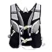 LANZON 2L Hydration Pack (NO Bladder), Marathon Running Vest, Hiking Cycling Backpack (2L Hydration Vest (NO Bladder) - Black)