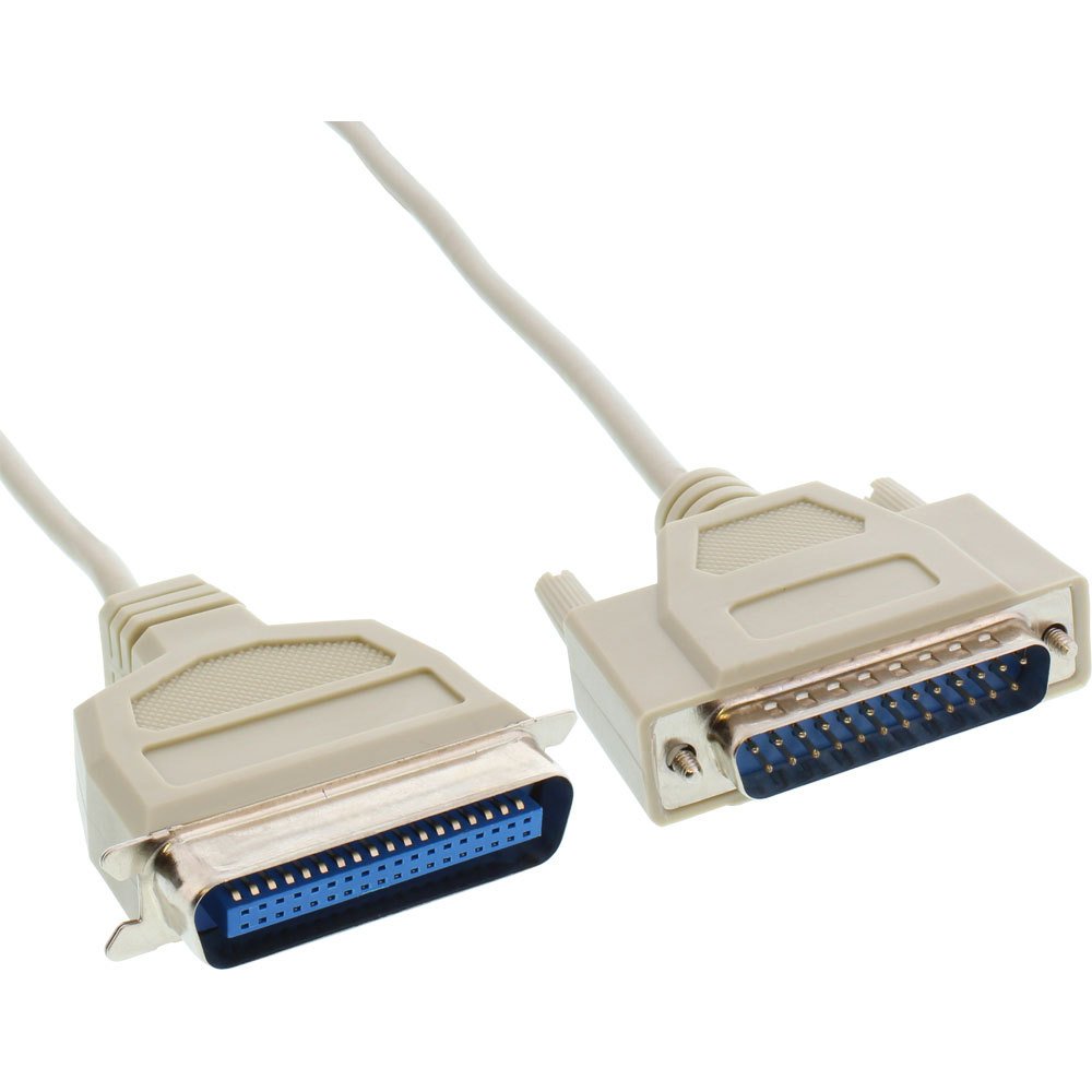 InLine 11435 Bi-Directional Printer Cable 5 m
