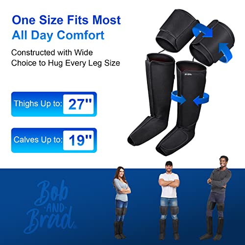 BOB AND BRAD Leg Massager with Heat and Compression,Leg Compression