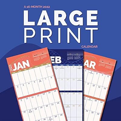 buy 2022 large print wall calendar calendar wall calendar july 12 2021 online in indonesia 1438882920