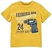 Carter's Boys' Toddler 3-Pack Short-Sleeve Graphic Tees, Dino/Construction/Rescue, 3T