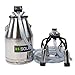 Cow Milking Machine-25L Stainless Steel Milk Bucket with Milk Lid, Pneumatic Pulsator, Milk Claw, and Milk Tube, 304 Stainless Steel Milker, FDA, SGS, CE, and ISO Certified, a U.S. Solid Product