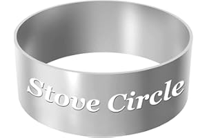 EnHike SOTO Regulator Stove ST-310 Dedicated Windshield Windproof Ring 304 Stainless Steel Single Burner Windscreen