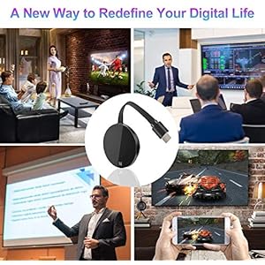 Wifi Display Dongle, HDMI Streaming Stick Display Dongle, 2.4 GHz WiFi Display Display Display Ricevitore Streaming… - immagine 7