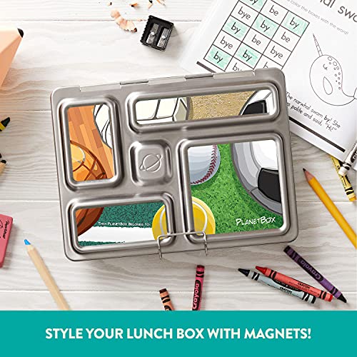 ROVER EcoFriendly Stainless Steel Bento Lunch Box with 5