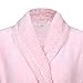 Richie House Women's Plush Soft Warm Fleece Bathrobe RH1591-H-L-FBA, Pink, Large