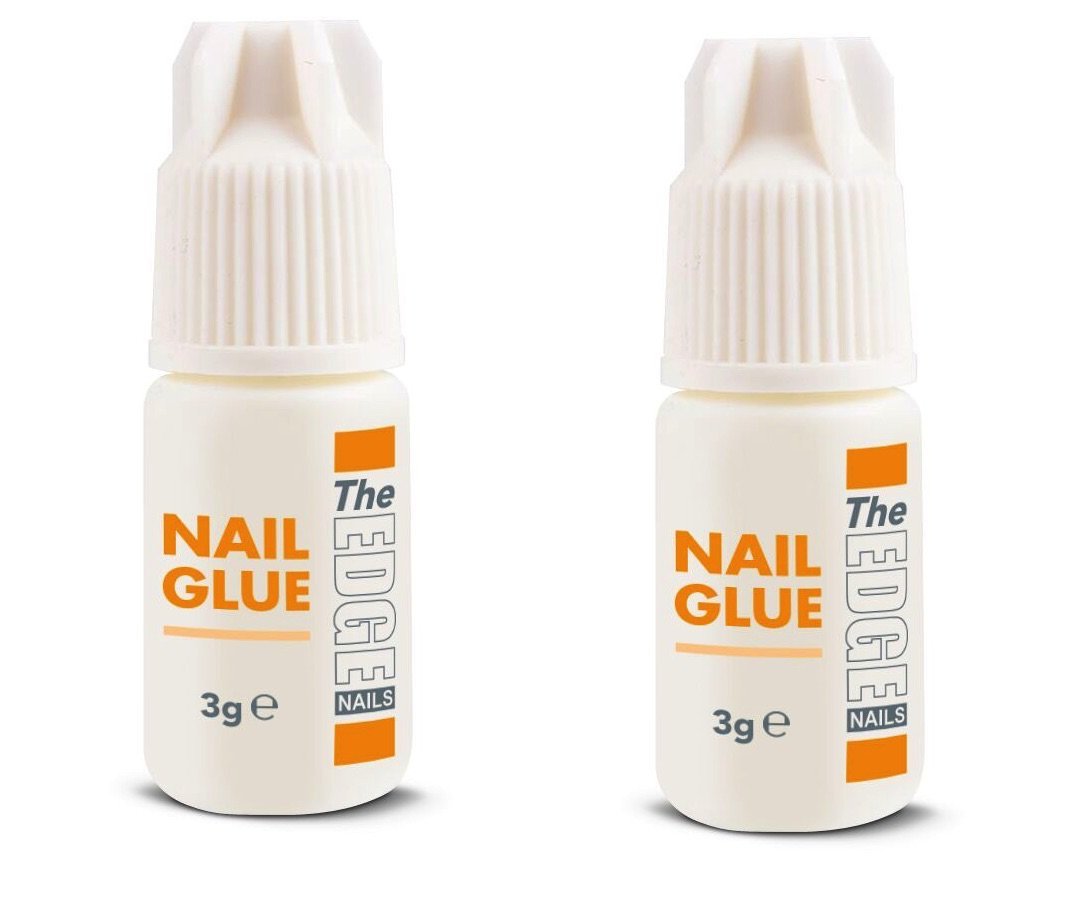 The Edge 3G Adhesive False Super Strong Nail Tips - Pack of 2