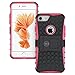 iPhone 8 Case & iPhone 7 Case for Girls, Boys, Men & Women- Fits Apple iPhone 8 Clear Case Choice for Apple iPhone 7 Cases - Slim & Thin Protective iPhone 7 & 8 Shockproof Rubber & Hard Case - Pink