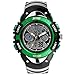 ALPS Kids Watches LED Digital Boys Girls Waterproof Watches (Green)