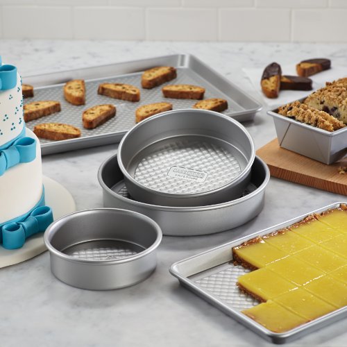Cake Boss 55073 Professional Bakeware Set, Silver