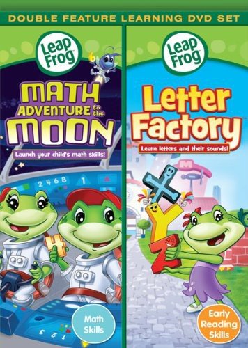 Leapfrog: Math Adventure to the Moon/ Letter Factory - Double Feature [DVD]