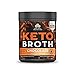 Ancient Nutrition KetoBROTH Powder, Keto Diet Supplement, High Quality Fats, MCT Oil, Protein, Plus Caffeine and B12 for Ketosis and Energy, Chocolate, 20 Servings, 20.3 oz