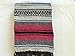MEXIMART's® Authentic Mexican Falsa Blanket Hand Woven (Pink)