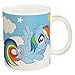 Zak Designs My Little Pony 11 oz. Ceramic Coffee Mug, Rainbow Dash