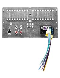 BOSS Audio Doble Din, Bluetooth, MP3 USB SD AM FM Car Stereo, Wireless Remote, Multi Color Illumination, (sin CD DVD), receptor de medios digitales, Negro