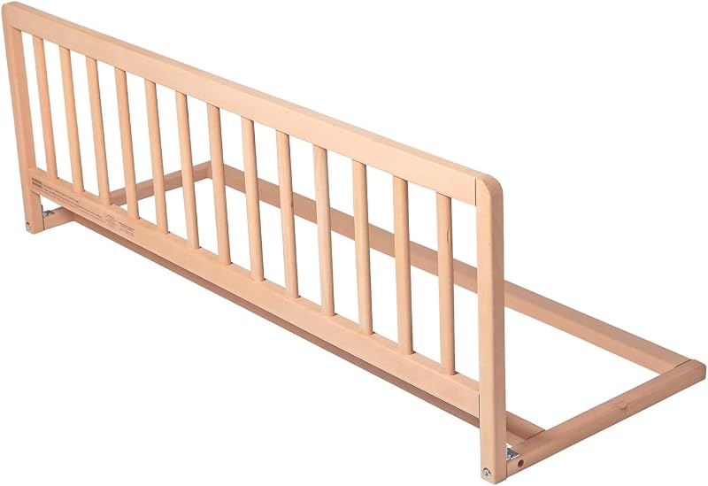 Safetots Wooden Bed Guard Natural 110cm x 38cm Pre-Assembled