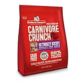 Stella & Chewy's Freeze-Dried Raw Carnivore Crunch Cage-Free Turkey Recipe Dog Treats, 3.25 oz bag