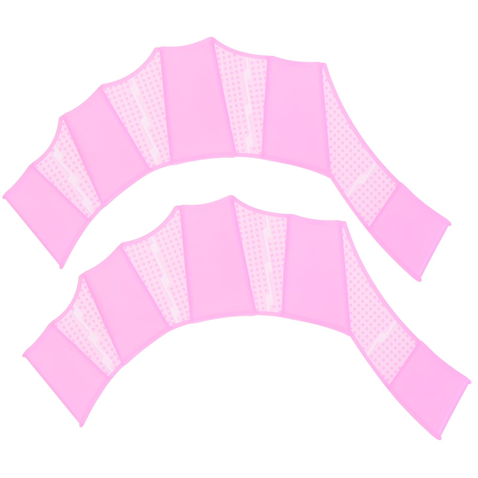 PATIKIL Silicone Swimming Gloves, 1 Pair Webbed Swim Gloves Finger Frog Type Water Resistance Gear Paddle Fins for Aquatic Training, Purple, S