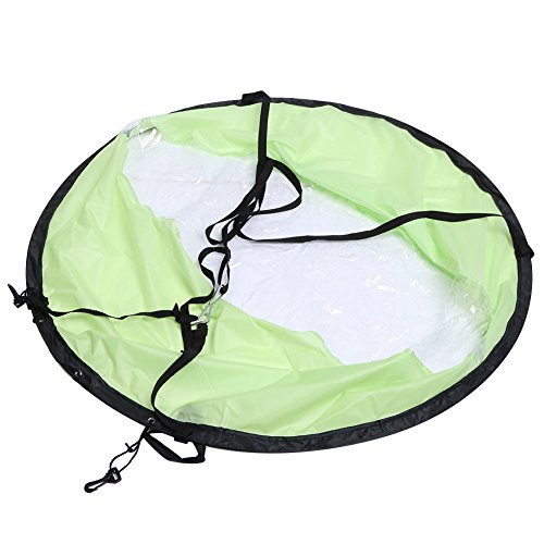 Sumerlly Kayak Boat Wind Sail Canoe Sup Paddle Board Sail with Clear Window Fishing Rowing Boat Inflatable Outboard Drifting